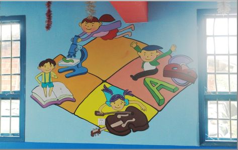泸州幼儿园墙体手绘